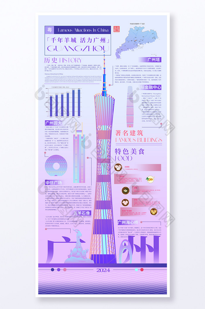 创意可视化广州海报
