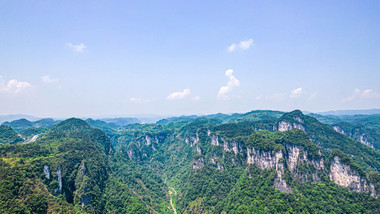 自然风光德夯峡谷峡谷山谷延时