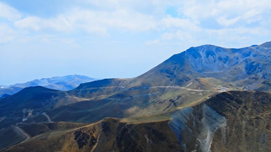 云贵高原峡谷山脉自然美景航拍