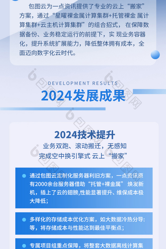 科技公司年终总结报告H5长图