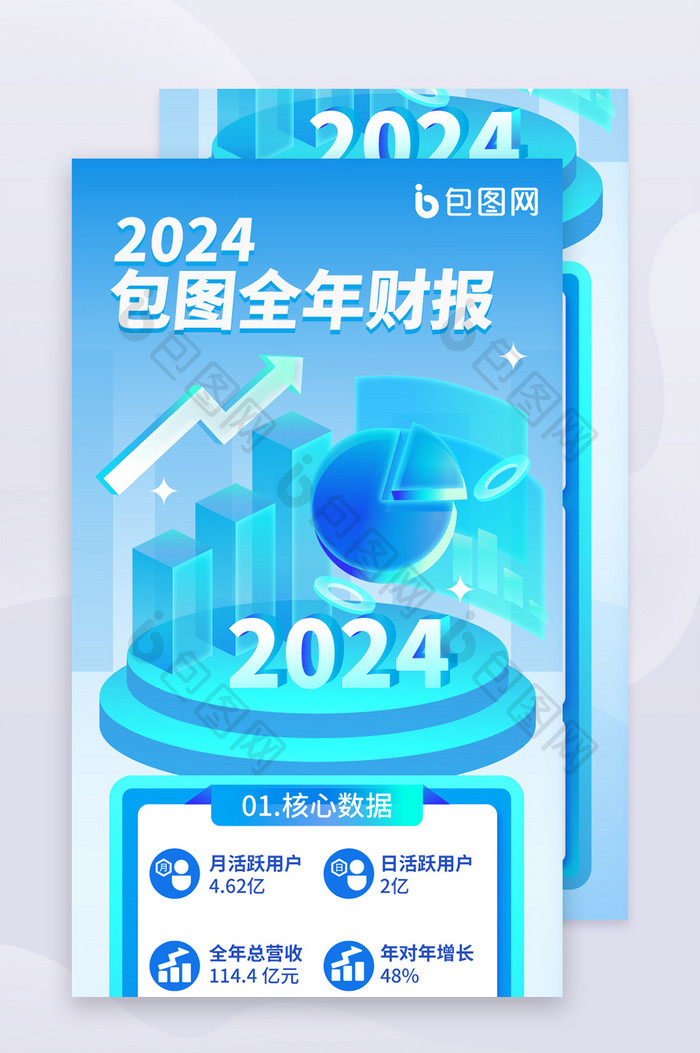 手绘风2025企业年终企业年报H5长图