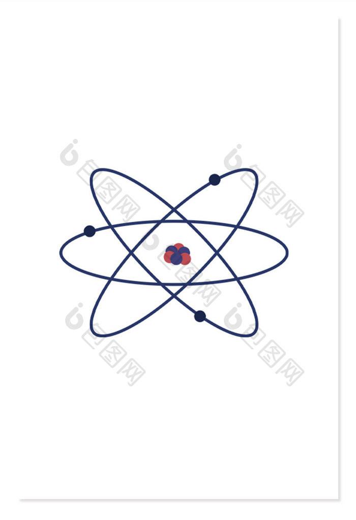 医疗原子图矢量图标装饰元素