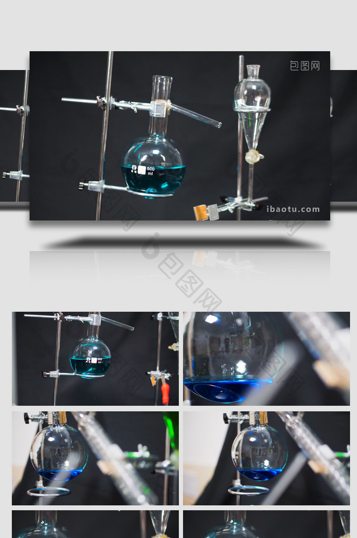 科学实验科研场景实验室科研4K实拍