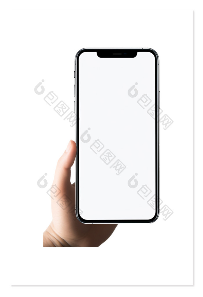 手机智能空白屏幕免抠元素