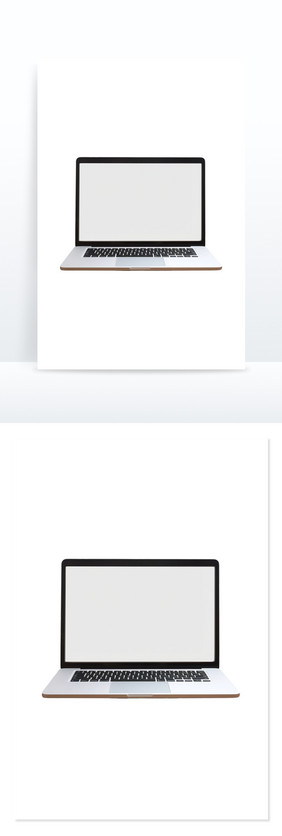 电脑笔记本样机工作免抠元素