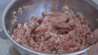 传统民间美食制作馅饼实拍视频