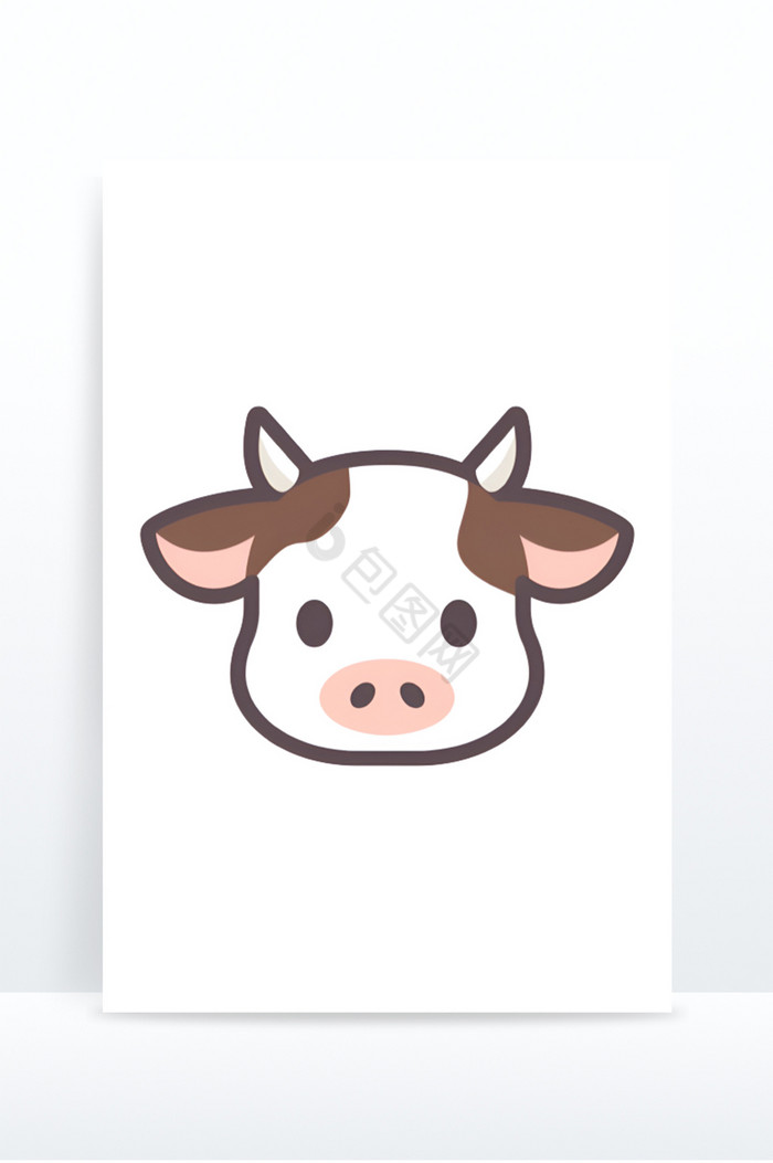 牛头动物图标免抠