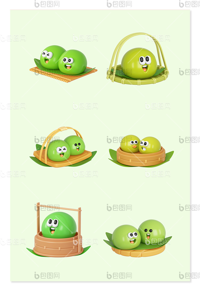 【c4d春季青团美食甜品甜点】图片下载-包图网