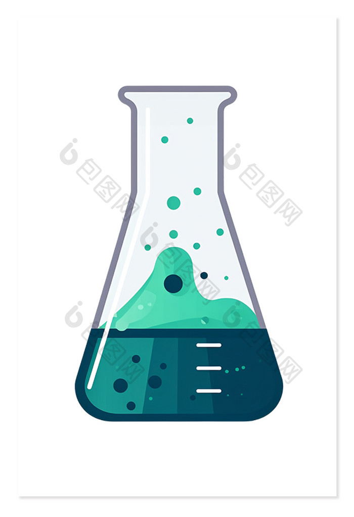 液体化学实验实验器皿免抠元素