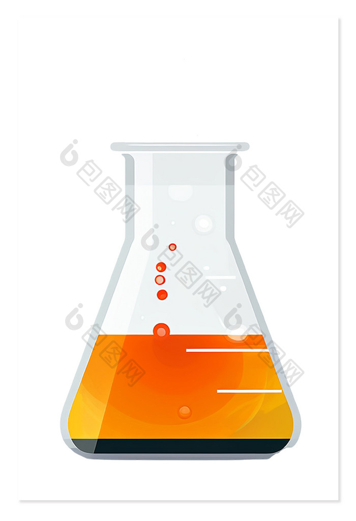 烧杯液体溶液物质免抠元素