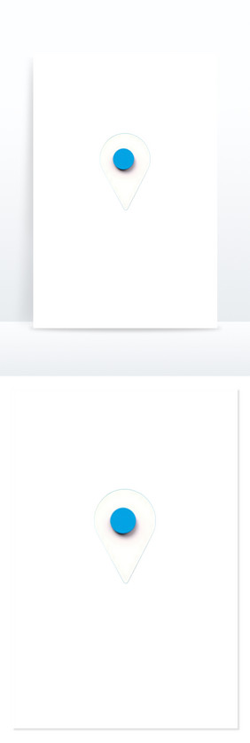 标示标识定位点符号免抠元素