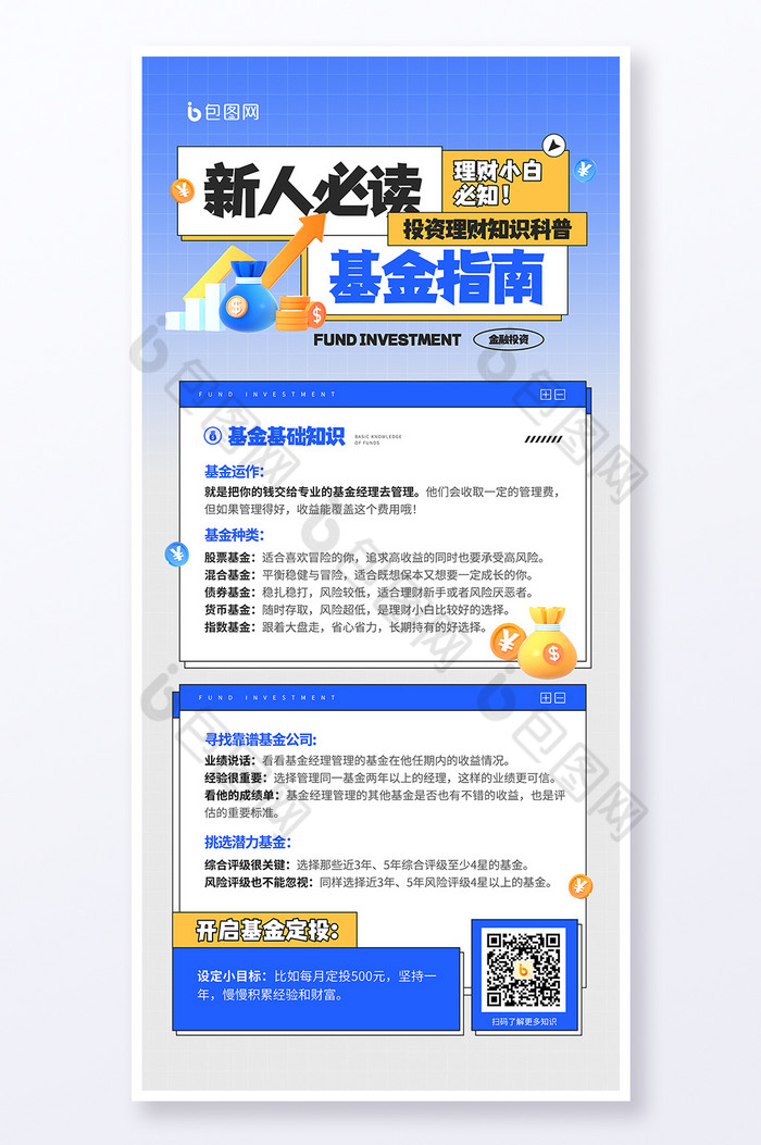 金融投资基金知识科普图片图片