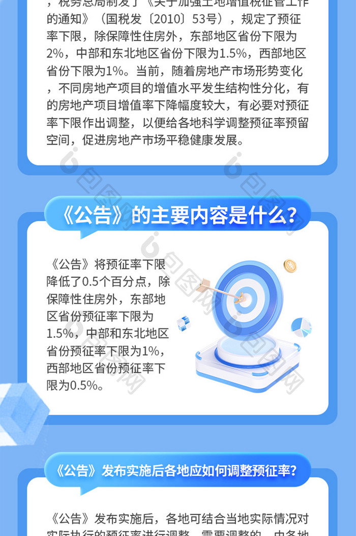 最新税收政策科普融媒体H5长图