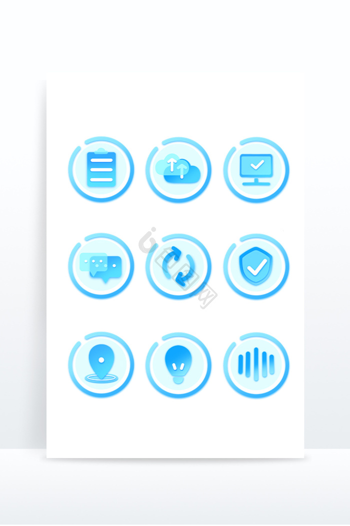 科技icon-科技icon设计图片-包图网