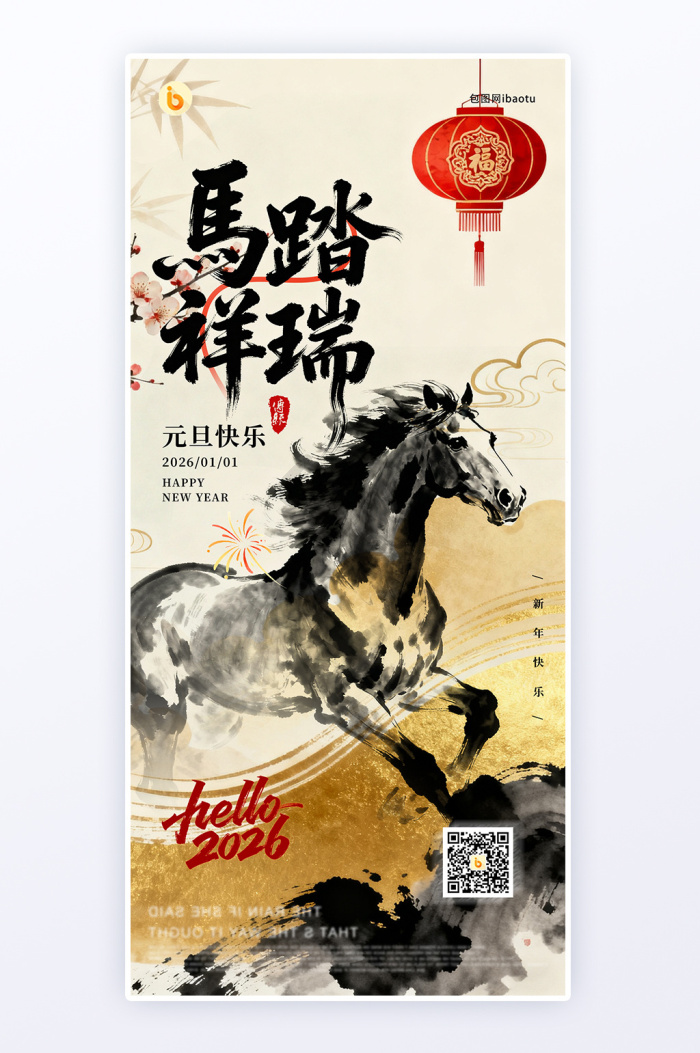 国风马年图片-国风马年素材免费下载-包图网