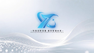 明亮立体玻璃质感logo演绎AE模板