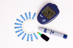 血糖与糖尿病项血糖仪上