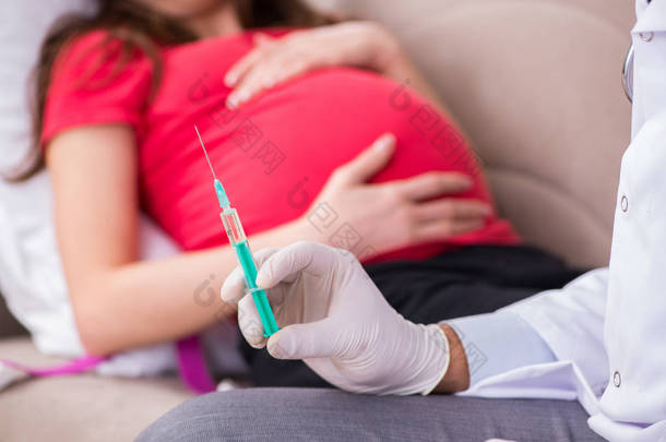 怀孕妇女定期求医检查