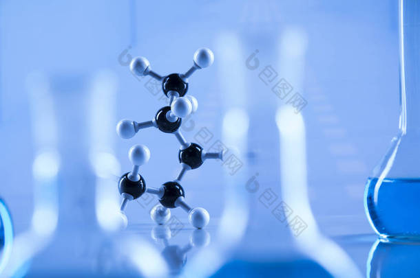 实验室研究与开发。化学实验用科学玻璃器皿