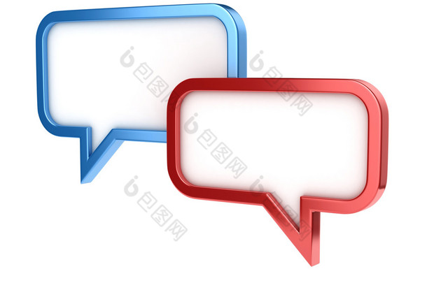 语音泡沫-对话聊天发短信图标