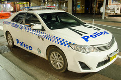 警察的车，澳大利亚