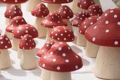 陶菇蘑菇特写视图