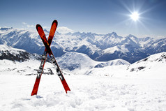 双十字架滑雪板
