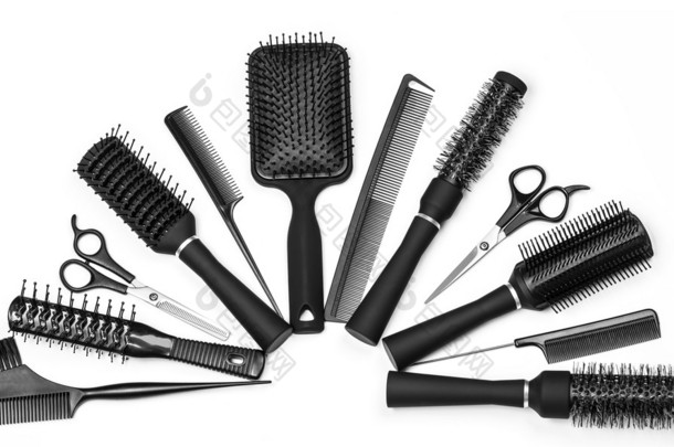 专业美发师的工具