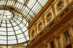 意大利的体系结构的概念。意大利时尚产业的心.