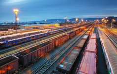 货物列车运输-货运铁路
