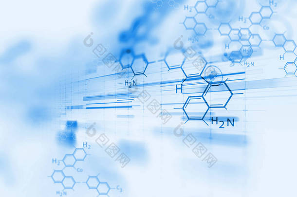 化学科学、 <strong>医疗</strong>物质及分子<strong>背景</strong> 3d