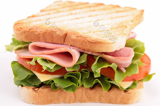 孤立的三明治