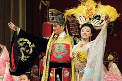 唐王朝舞蹈在中国西安