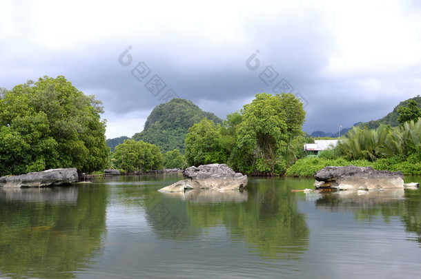 Rammang rammang 河