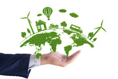 清洁能源和环境保护的概念