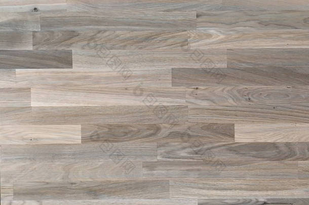 木棕色镶木地板背景，木地板纹理