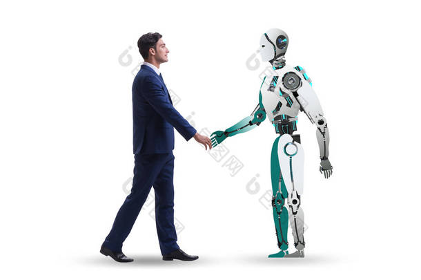 人类与机器人之间合作的概念