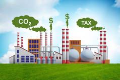 工业厂房碳税概念