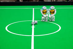 机器人足球与足球场足球在机器人足球比赛中的应用.