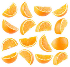 收集的橙片