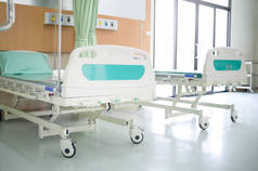 Background of Patient bed in hospital , health care concept