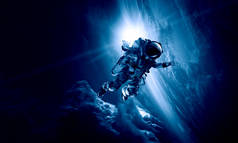宇航员与空间探索主题.
