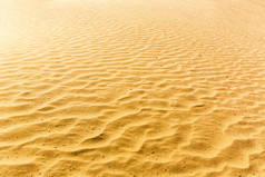 沙地沙丘的沙漠