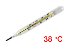 身体温度温度计-38 C