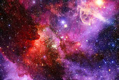 外层空间，宇宙景观。星云星云。美国航天局提供的这一图像的要素.