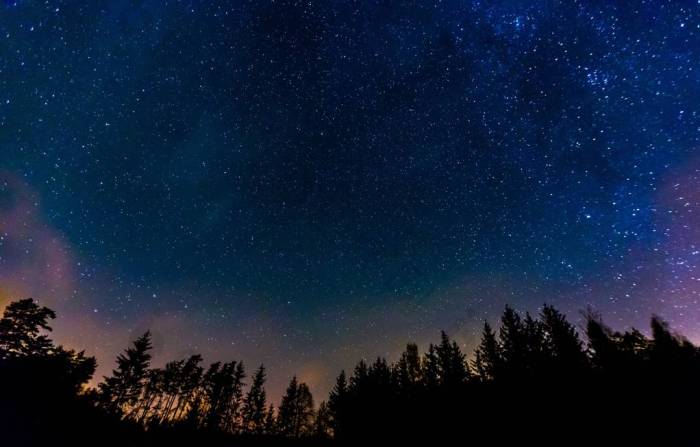 夜晚的星空景观图片-包图网企业站