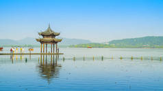 杭州西湖美丽的风景