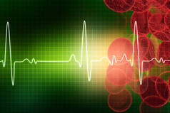 血细胞心电图。心电图, 医疗和医疗保健背景