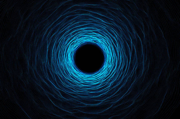 抽象的速度隧道经编在空间、 <strong>虫洞</strong>或黑<strong>洞</strong>，克服在宇宙中的临时空间的场景。3d 渲染