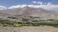 阿富汗希什哈希姆地区的山景